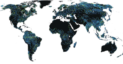 地球的河流覆盖的土地比我们想象的多44％