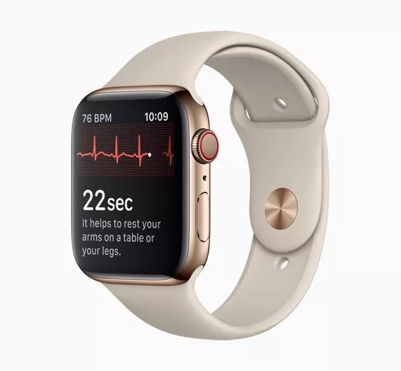 苹果公司宣布 苹果手表心电图功能正式开通