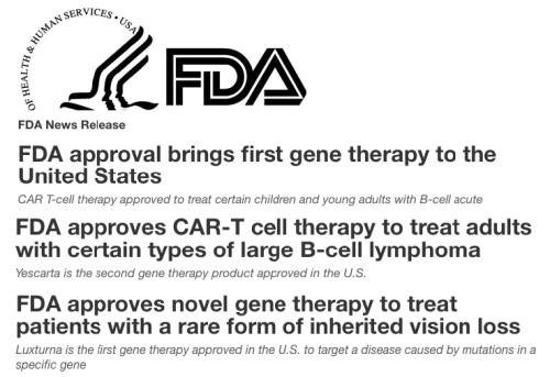 FDA批准的CAR-T疗法和BsAb