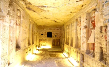 在埃及发现了具有隐藏竖井的4400年历史的神圣检查员墓