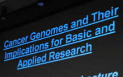 Bert Vogelstein在第10届年度NHGRI Trent Lectureship中考虑了癌症基因组