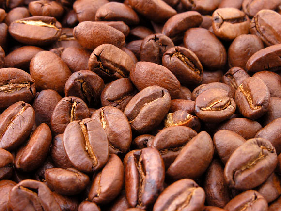 烤的咖啡豆。 图片来源：Mark Sweep。