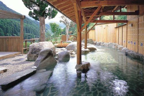 温泉疗法帮助日本的雪猴应对寒冷