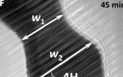 具有独特的六方晶相的超薄金纳米带表现出 类似液体 的行为