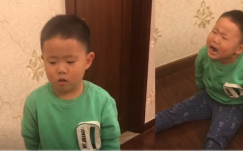 太可爱了! 江苏4岁男孩嫌爸丑拒绝同睡  妈妈：他没意识到他和他爸长得一样