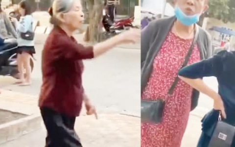 越南一90岁老头出轨60岁女子  随后80岁老婆带闺蜜团大街围堵引热议