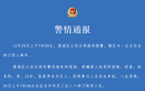 望城区刑事伤人事件最新消息2021  湖南长沙望城区持刀伤人事件起因结果始末